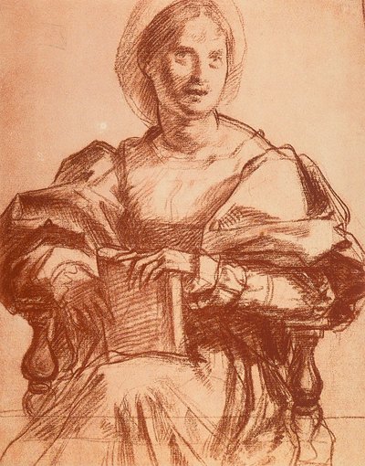 Ritratto di Lucrezia del Fede da Andrea del Sarto