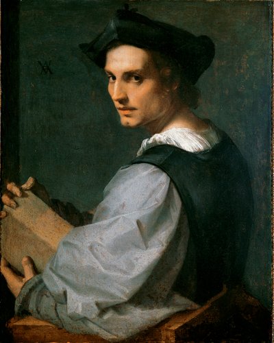 Ritratto di uno scultore (Paolo da Terrarossa o il Sansovino?) o ritratto di un giovane da Andrea del Sarto