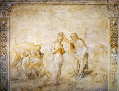 San Giovanni battezza Gesù da Andrea del Sarto