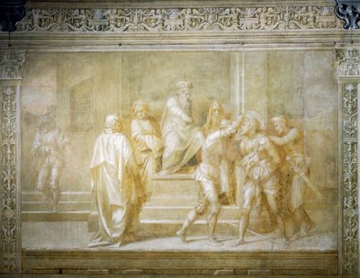 San Giovanni catturato per ordine di Erode da Andrea del Sarto