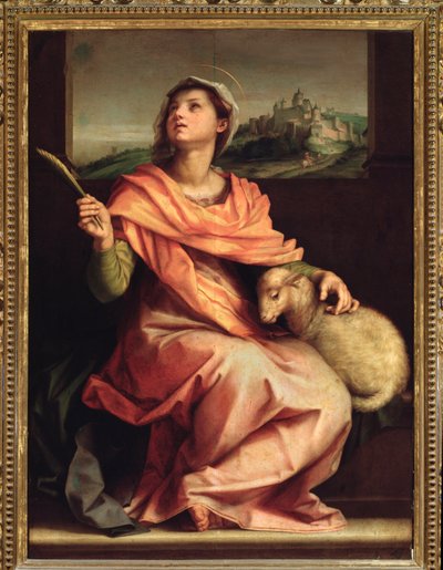 Santa Agnese di Roma, Pala d