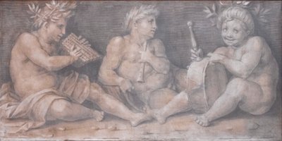 Scena con figure in stile classico da Andrea del Sarto