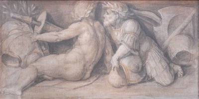 Scena con figure in stile classico da Andrea del Sarto