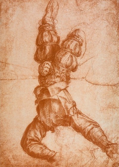 Studio di una figura umana da Andrea del Sarto