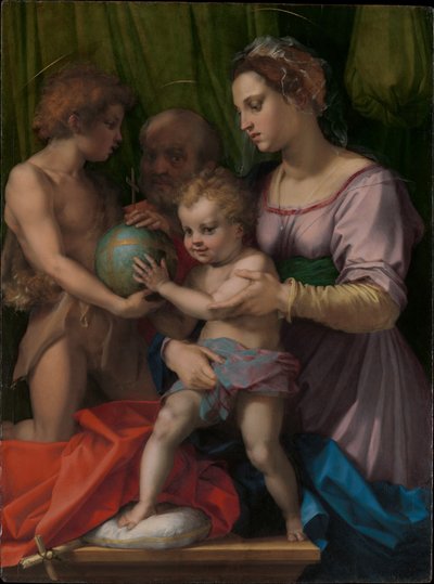 La Sacra Famiglia con il giovane San Giovanni Battista da Andrea del Sarto