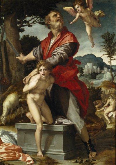 Il sacrificio di Isacco da Andrea del Sarto