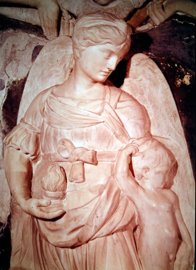 Carità, dal monumento funebre del Cardinale Forteguerri (dettaglio) da Andrea del Verrocchio