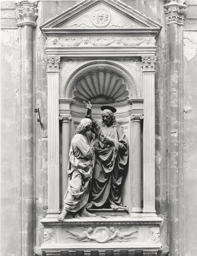 Incredulità di San Tommaso da Andrea del Verrocchio