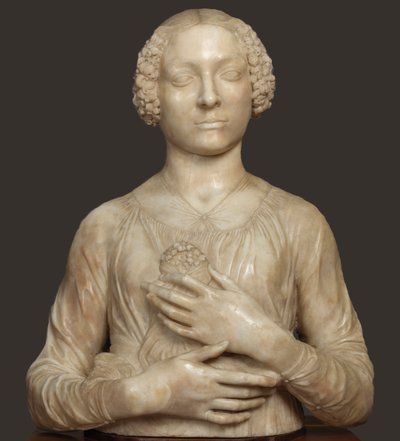 Dama con un Bouquet, ca 1475 da Andrea del Verrocchio
