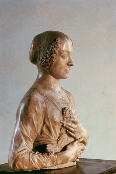 Donna con un bouquet, c.1475-80 da Andrea del Verrocchio