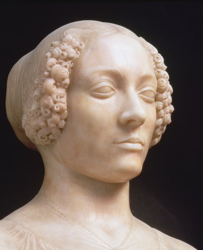 Donna con un mazzo di fiori, c.1475-80 (dettaglio) da Andrea del Verrocchio