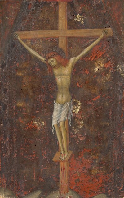 Cristo sulla croce [retro] da Andrea di Bartolo