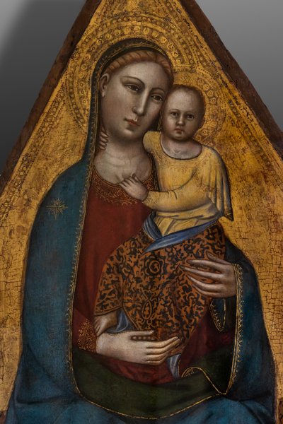 Madonna in trono e Bambino Gesù da Andrea di Cione (attr.to) Orcagna