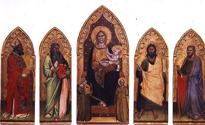 Madonna col Bambino e santi da Andrea di Cione Orcagna