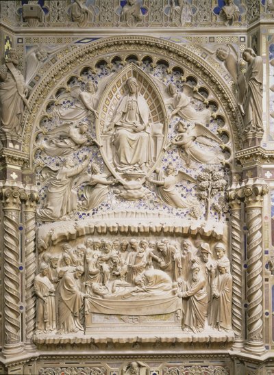 Tabernacolo, dettaglio che mostra la morte e l