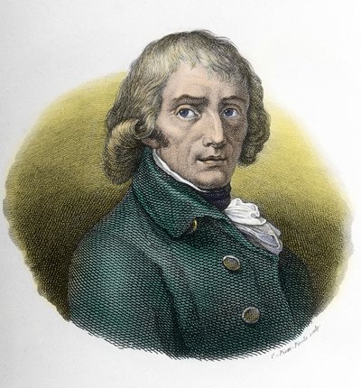 Ritratto di Giuseppe Parini (1729-1799), incisione dopo un disegno di Andrea Appiani (1754-1817) da Andrea the Elder (after) Appiani
