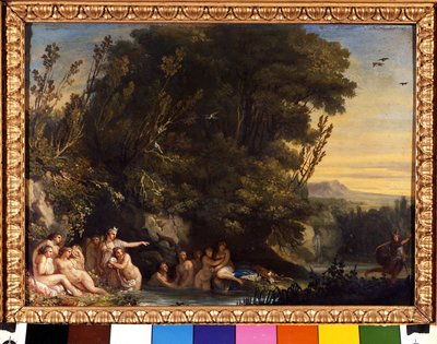 Diana e Atteone. Dipinto di Andrea Appiani (1754-1817) Milano da Andrea the Elder Appiani