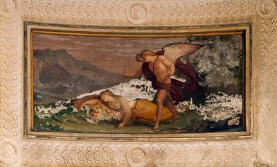 Affresco di Andrea Appiani, Villa Reale, Monza, Italia da Andrea the Elder Appiani