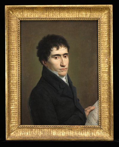 Ritratto di un musicista, c.1800 da Andrea the Elder Appiani