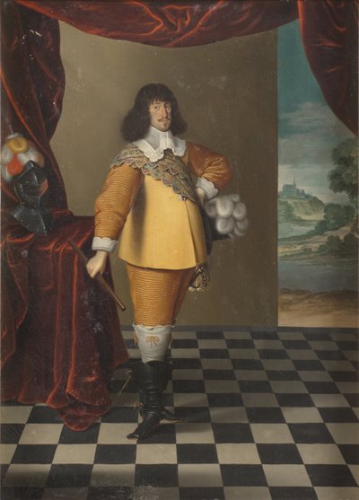 Ritratto di Re Federico III di Danimarca e Norvegia da Andreas (active 1639 1651) Magerstadt