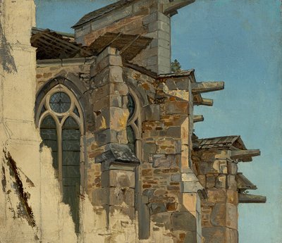 Tedesco: La cattedrale di Altenberg (Studio) da Andreas Achenbach