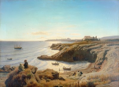 Costa presso Siracusa da Andreas Achenbach