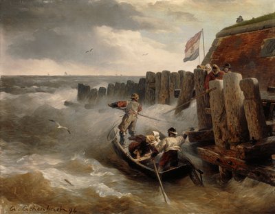 Marina, 1894 da Andreas Achenbach