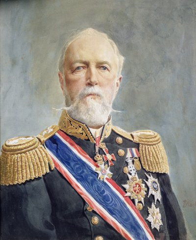 Re Oscar II da Andreas Bloch