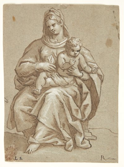 Maria con il bambino da Andreas Bodan II