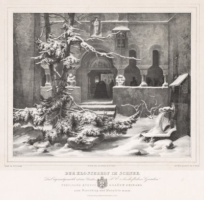 Cimitero con neve da Andreas Borum