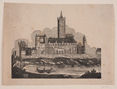 Un castello fortificato da Andreas Flinch