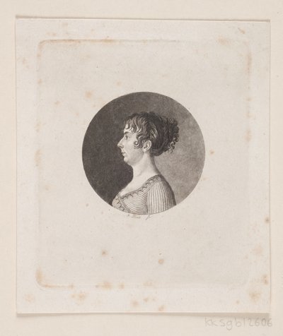 Ritratto di donna sconosciuta da Andreas Flint
