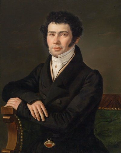 Ritratto di Gaspari Spontini (1774-1851), compositore d