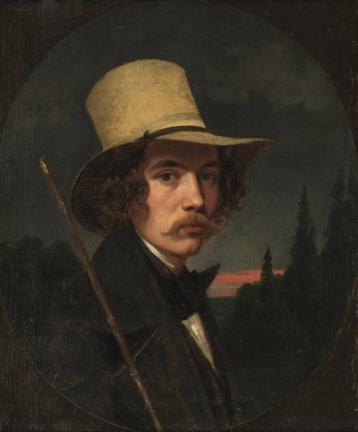 Autoritratto da Andreas Herman Hunæus