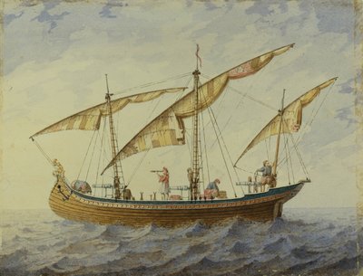 Scenografia per il balletto Corsaro di A. Adam, 1863 da Andreas Leonhard Roller