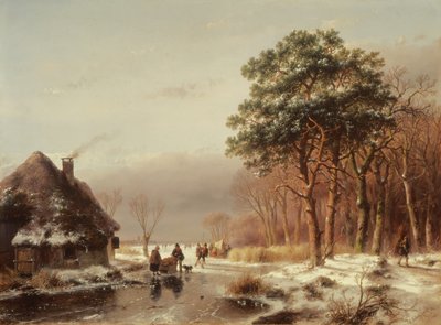 Il Bordo della Foresta da Andreas Schelfhout