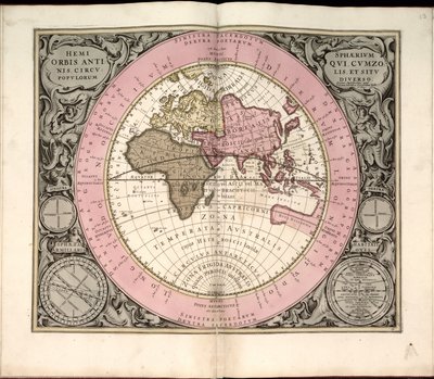 Harmonia macrocosmica da Andreas; Schenk Cellarius