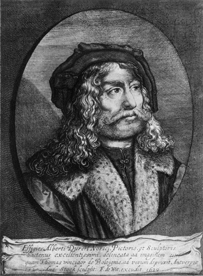 Ritratto di Albrecht Durer, 1629, 1936 da Andreas Stock