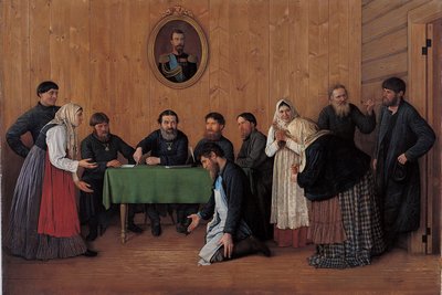 La riconciliazione, 1898 da Andrei Antipovich Rumyantsev