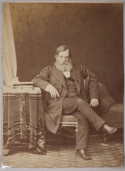 Pavel Melnikov, pseudonimo Andrei Petcherski - Pavel Ivanovich Melnikov (1818-1883), di Andrei Osipovich Karelin (1837-1906). Foto all