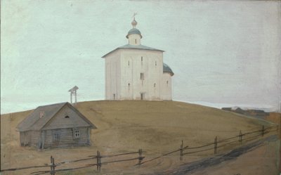 Una chiesa da Andrei Petrovich Ryabushkin