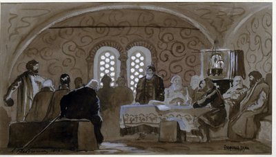 La Douma al Tempo dei Boiardi da Andrei Petrovich Ryabushkin