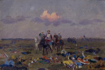 Sul campo di beccaccini da Andrei Petrovich Ryabushkin