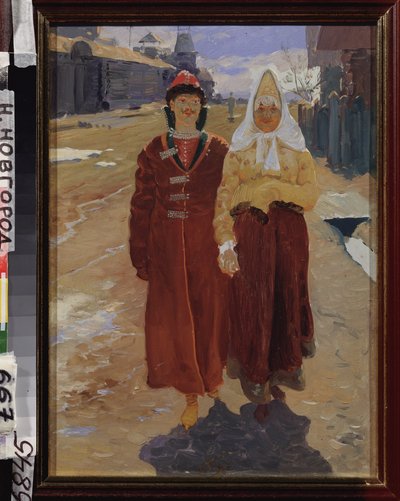 Uscita in visita da Andrei Petrovich Ryabushkin