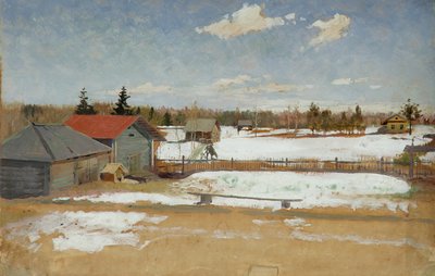 Tenuta di Tumenev, c.1890-95 da Andrei Petrovich Ryabushkin