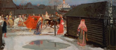 Il corteo nuziale da Andrei Petrovitch Rjabuschkin
