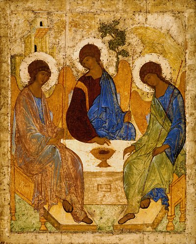 Trinità da Andrei Rublev