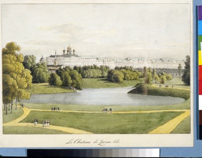Il Palazzo di Caterina a Tsarskoye Selo da Andrei Yefimovich Martynov