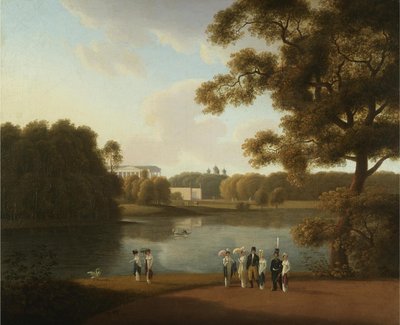 Veduta della Galleria Cameron a Tsarskoye Selo da Andrei Yefimovich Martynov