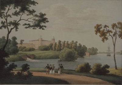 Vista del Palazzo Principale di Gatchina da Andrei Yefimovich Martynov